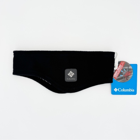 COLUMBIA Agent Heat Headring Ear Warmer S M Black Fleece Omni Heat Unisex - Picture 1 of 11